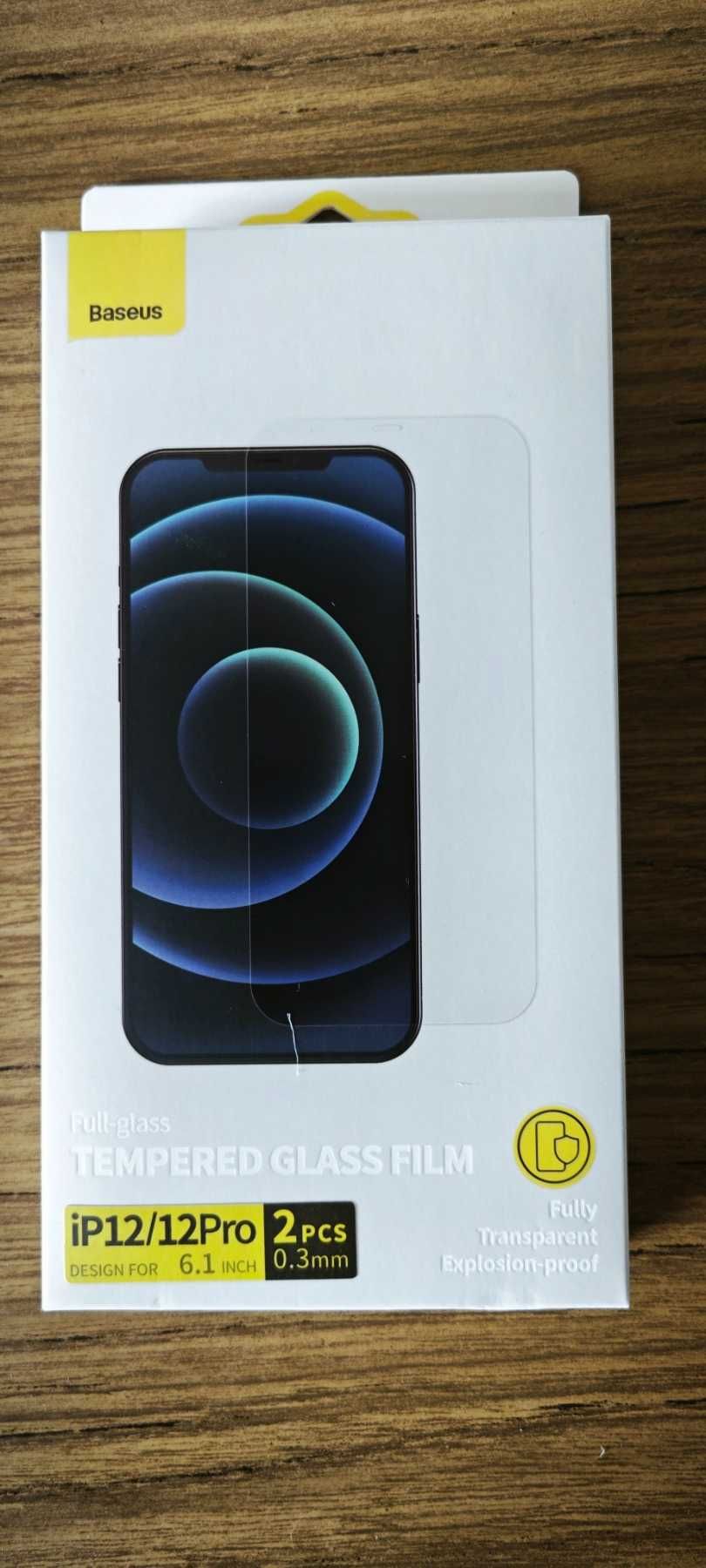 Стъклени протектори Baseus за iPhone- разл. модели-Temp. Glass Film