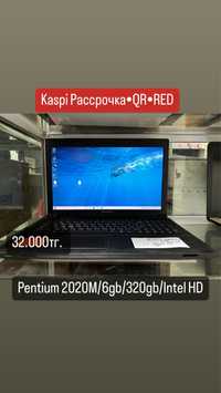 Ноутбук Lenovo Pentium 2020M/6gb/320gb/Intel HD, с гарантией