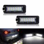 Set lampi numar inmatriculare led canbus VW Golf 5 6 Seat Leon Passat