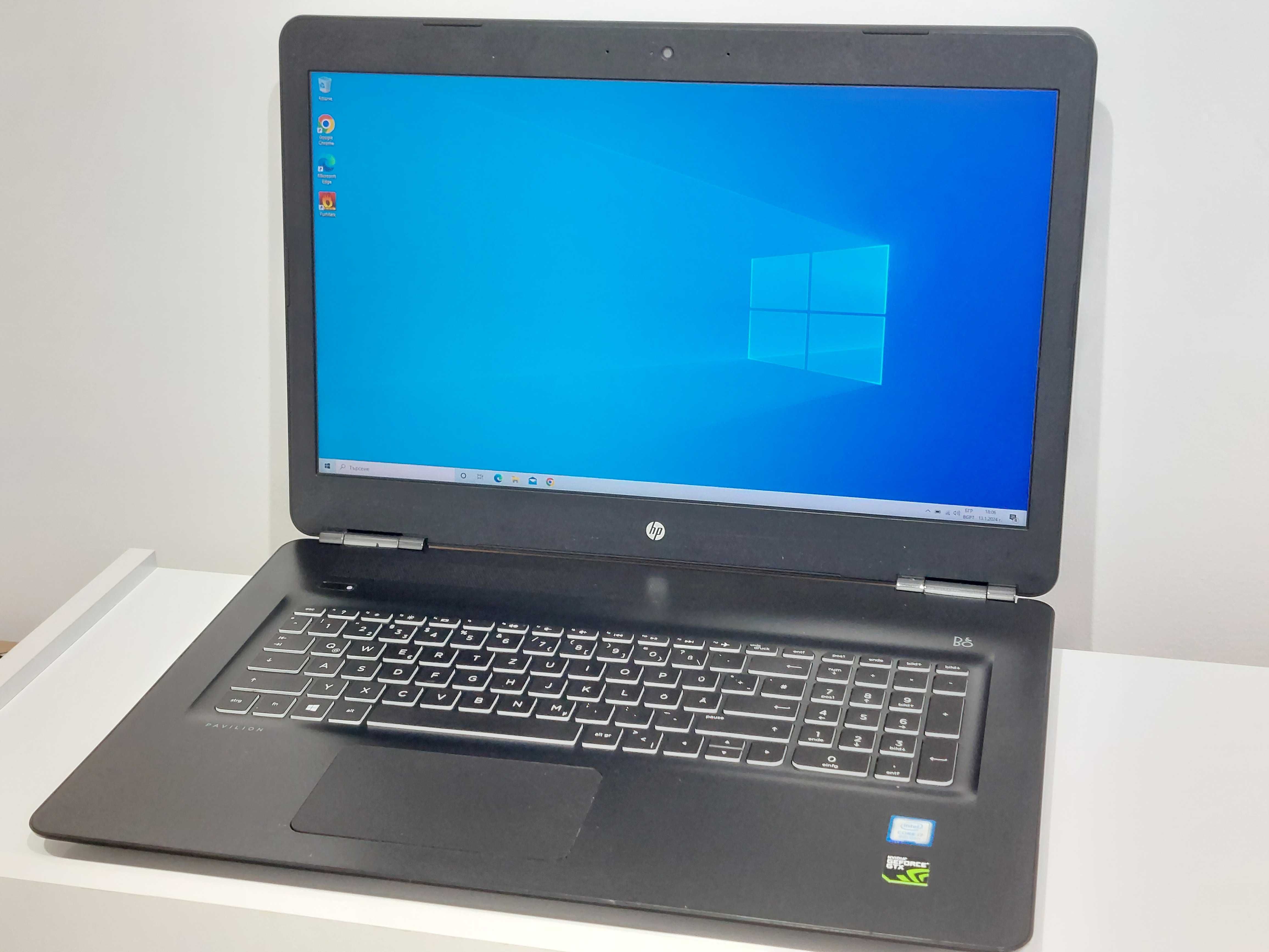 16GB RAM, i7-8750H 17.3" Full HD IPS HP Pavilion 17-ab404ng GTX 1050Ti