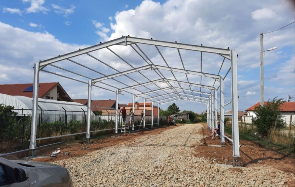 Fac hale si structuri metalice din europrofile accept variante