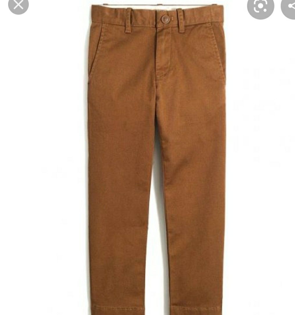 Khaki skinny брюки jcrew для подростка