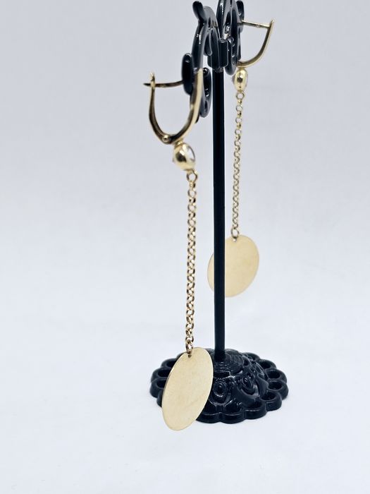 Vand cercei din aur 14 k 4.82 g cod 12