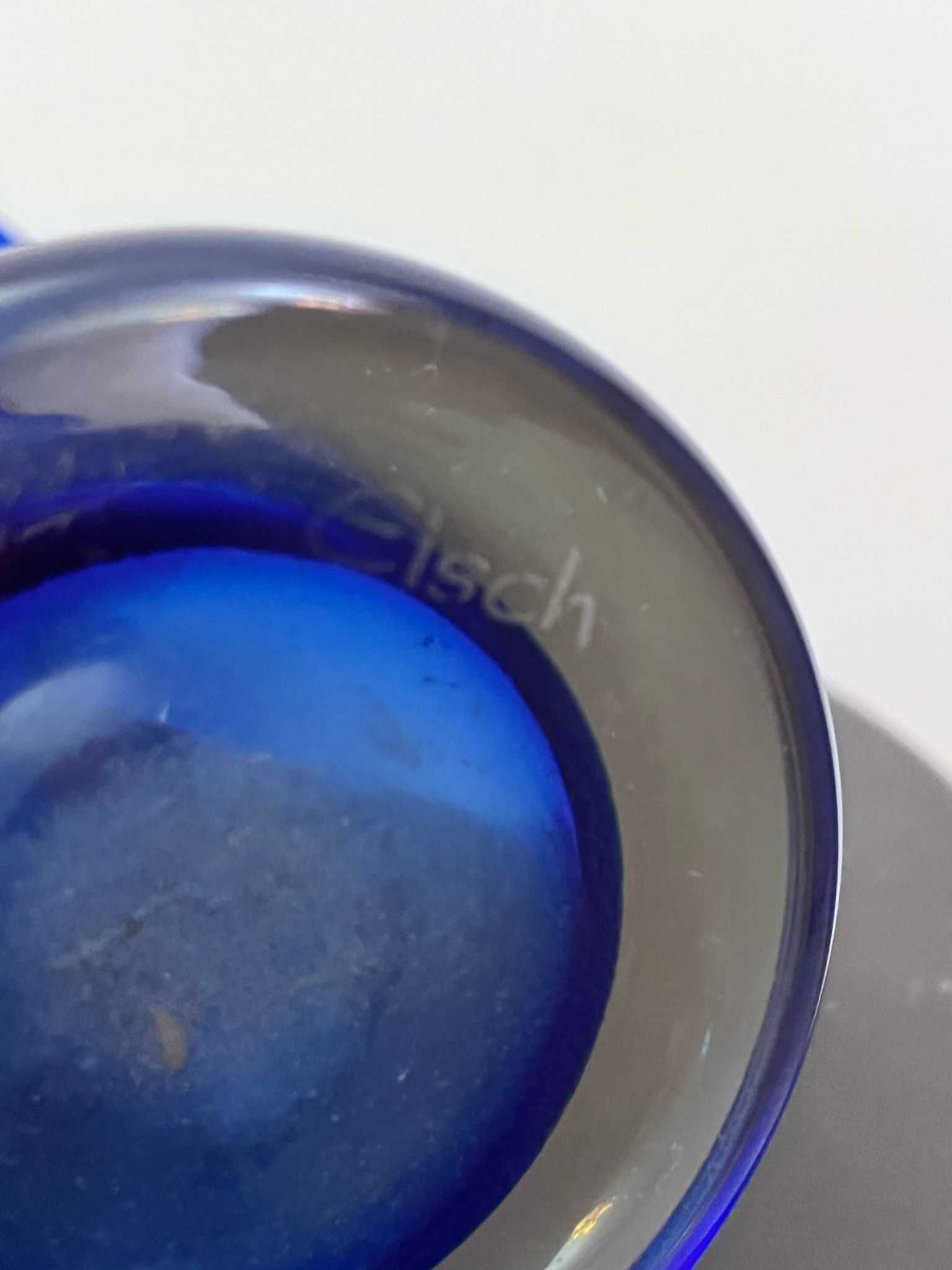 Piesa bibelouri bibelou dublu marcata w germania cristal EISCH