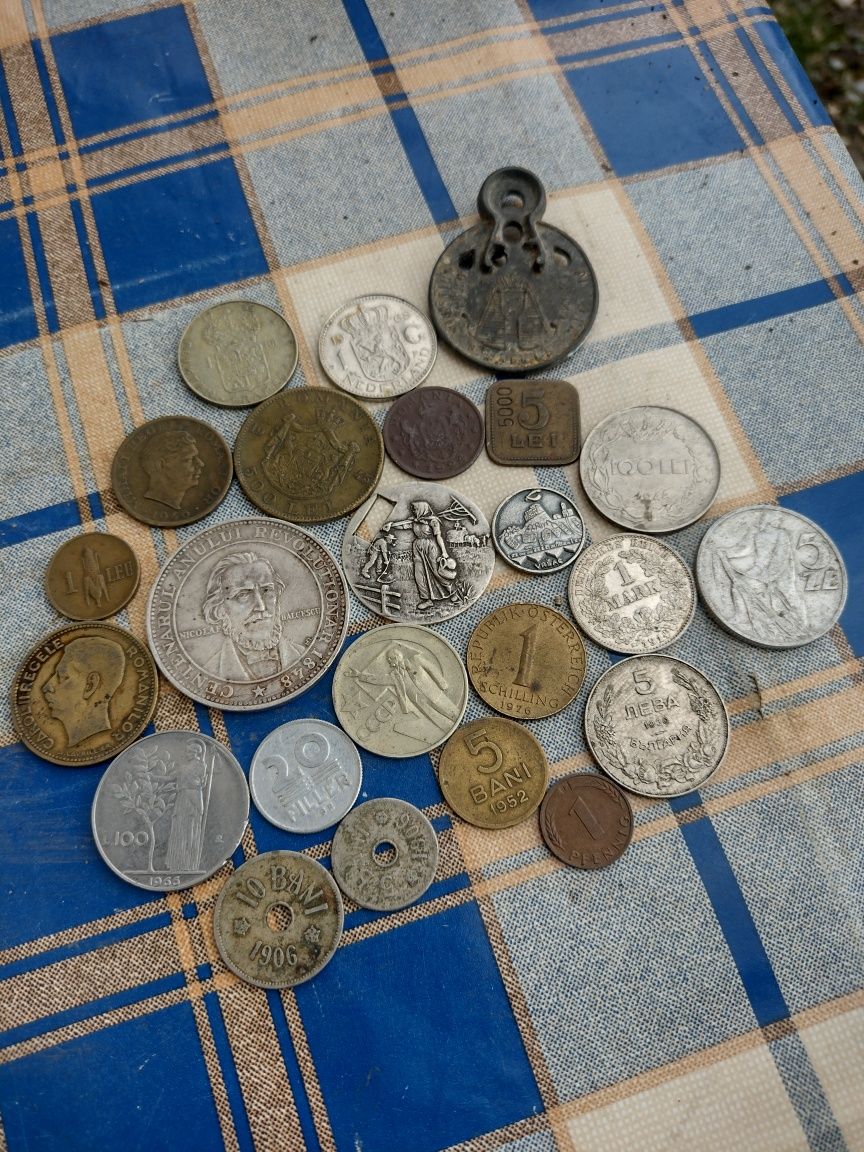 Monede vechi in stare buna,internaționale și nationale