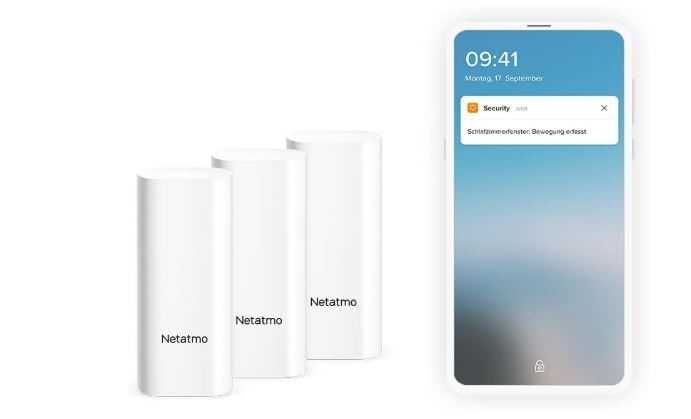 Set 3  termostate inteligente Netatmo DTG-DE