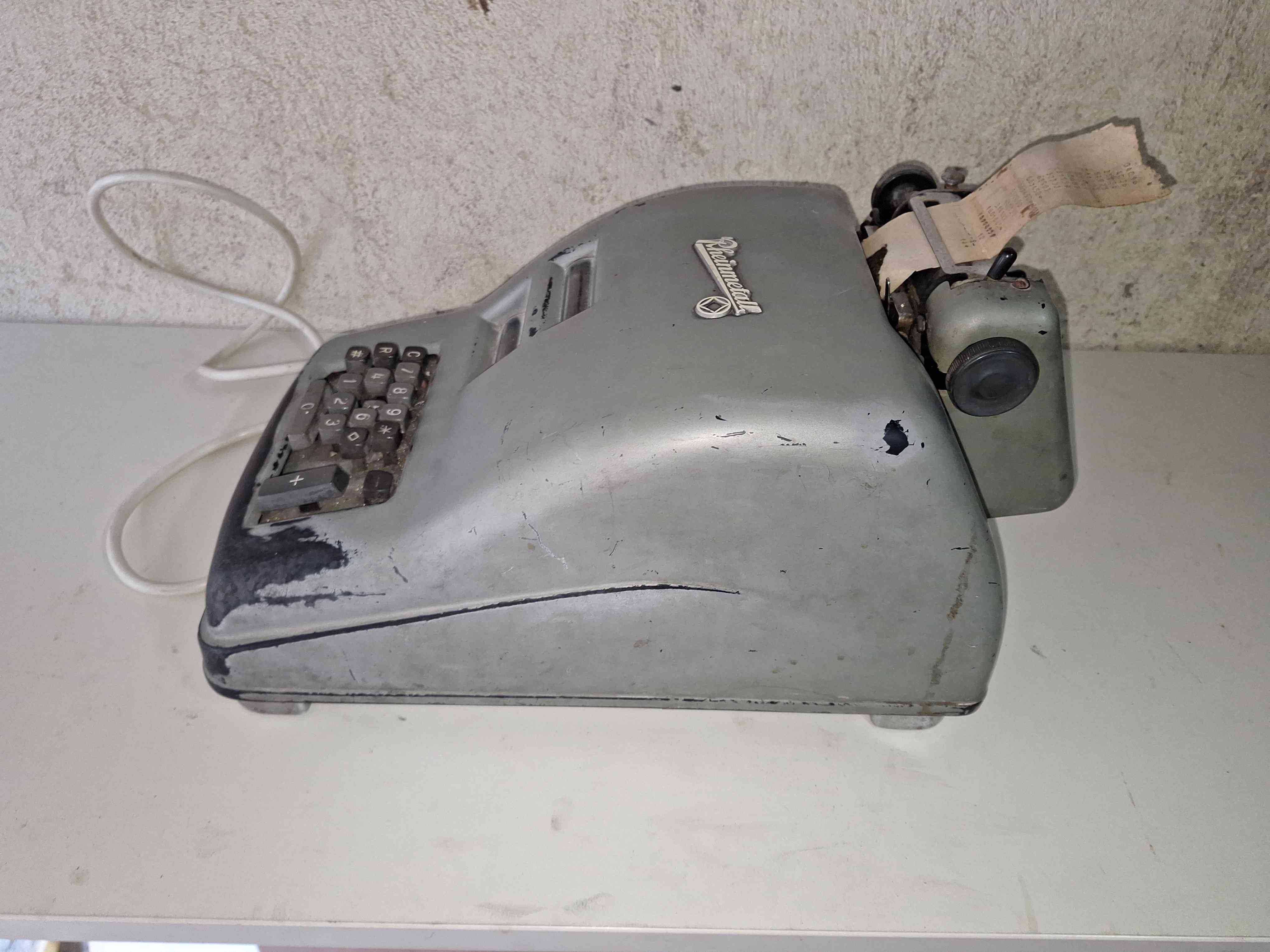 Ретро електричeски калкулатор Rheinmetall Typ 132 (AES) , 1950 г.