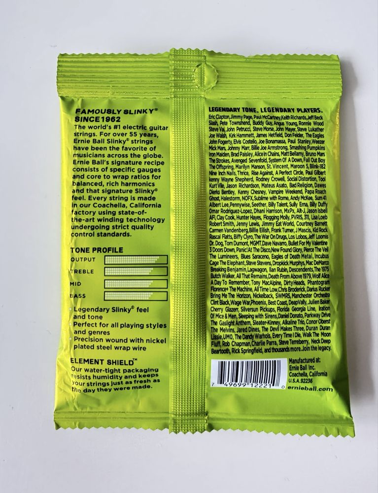 Струни за китара Ernie ball 10-46
