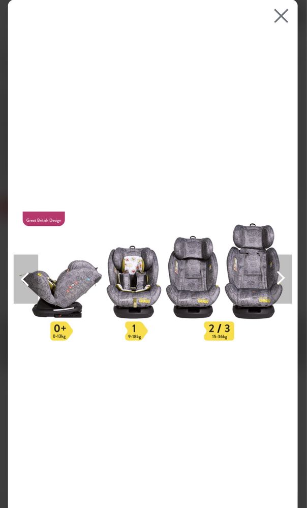 Детско столче за кола с ISOFIX Cosatto