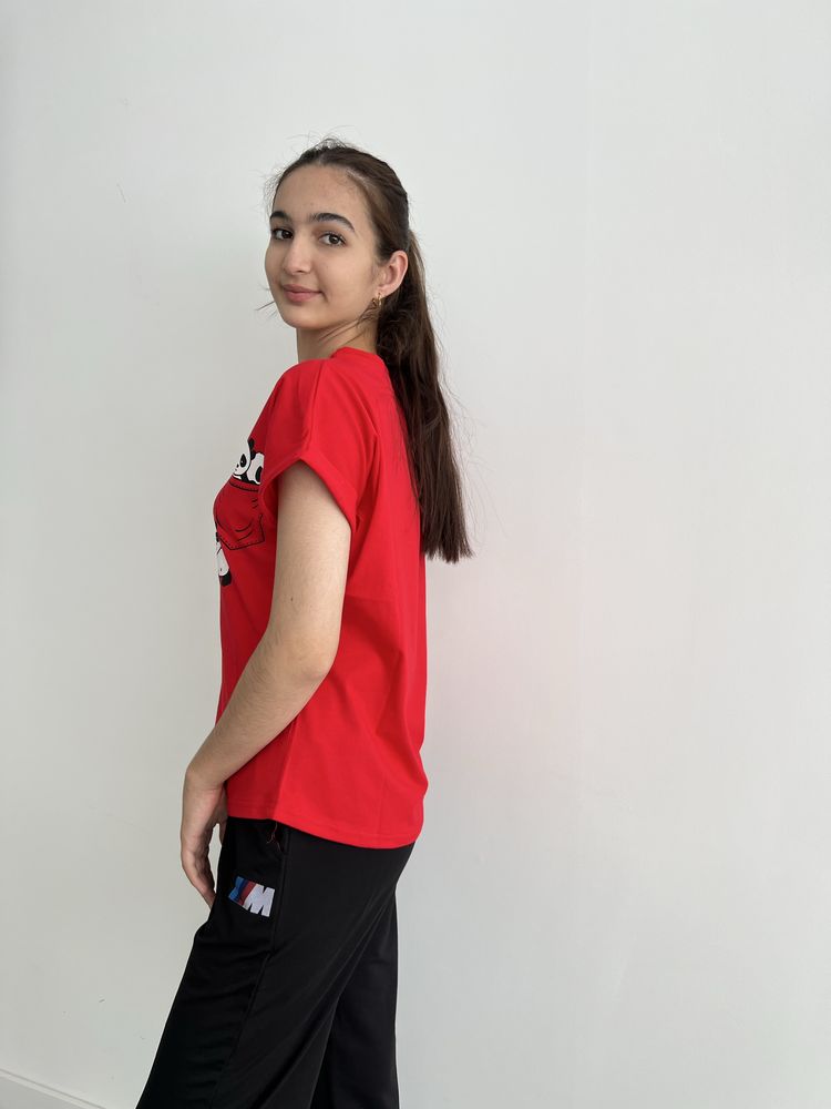 Ayollar oversize(standart o’lcham) fudbolkasi, XB laykrali