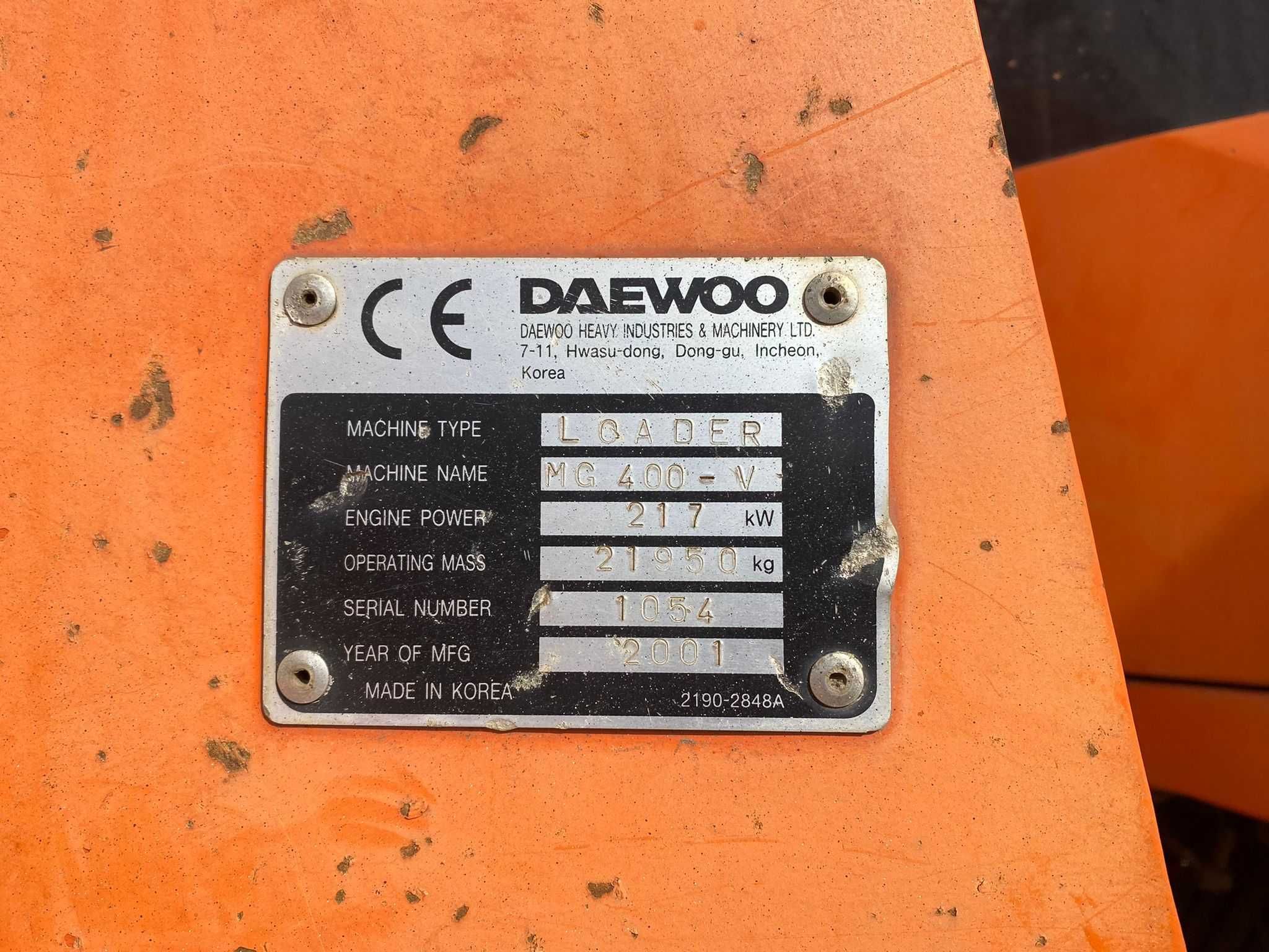 Dezmembrez vola  Daewoo MG 400-V