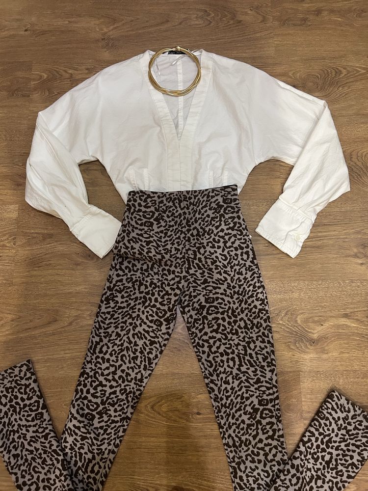 Пола висока талия reserved zara