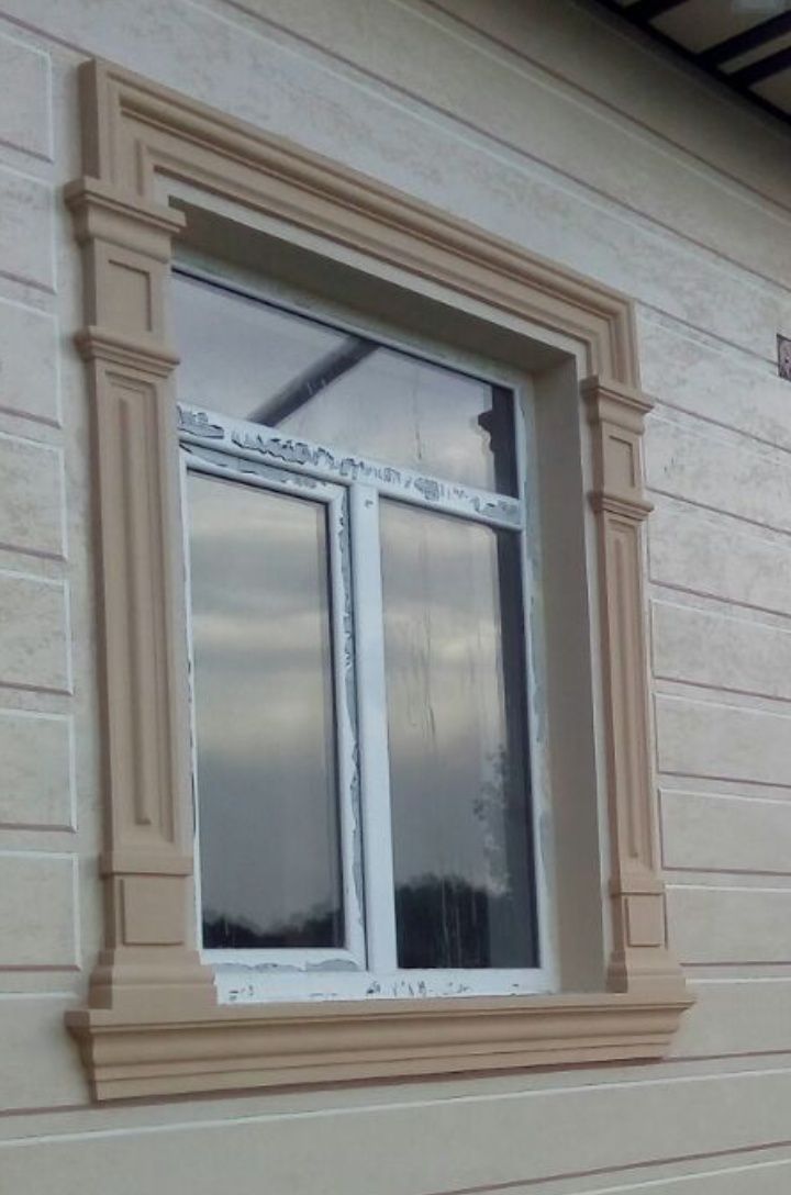 Бетонни Наличники на окно и двери
