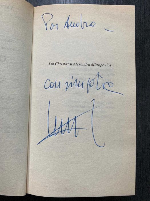 Carte ORACOLUL de Valerio Massimo Manfredi cu autograful autorului