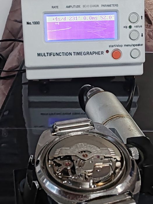 Ceas ZentRa Manta Automatic Calendar Funcționează impecabil!