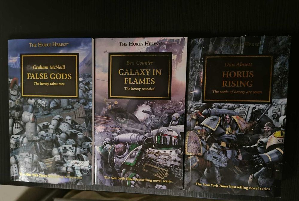 Set 3 cărți – The Horus Heresy (Warhammer 40k)
