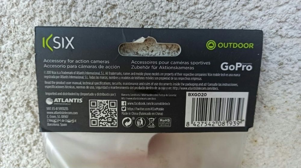 Carcasa plutitor floating sponge spuma GoPro hero 5 ksix surfing apa