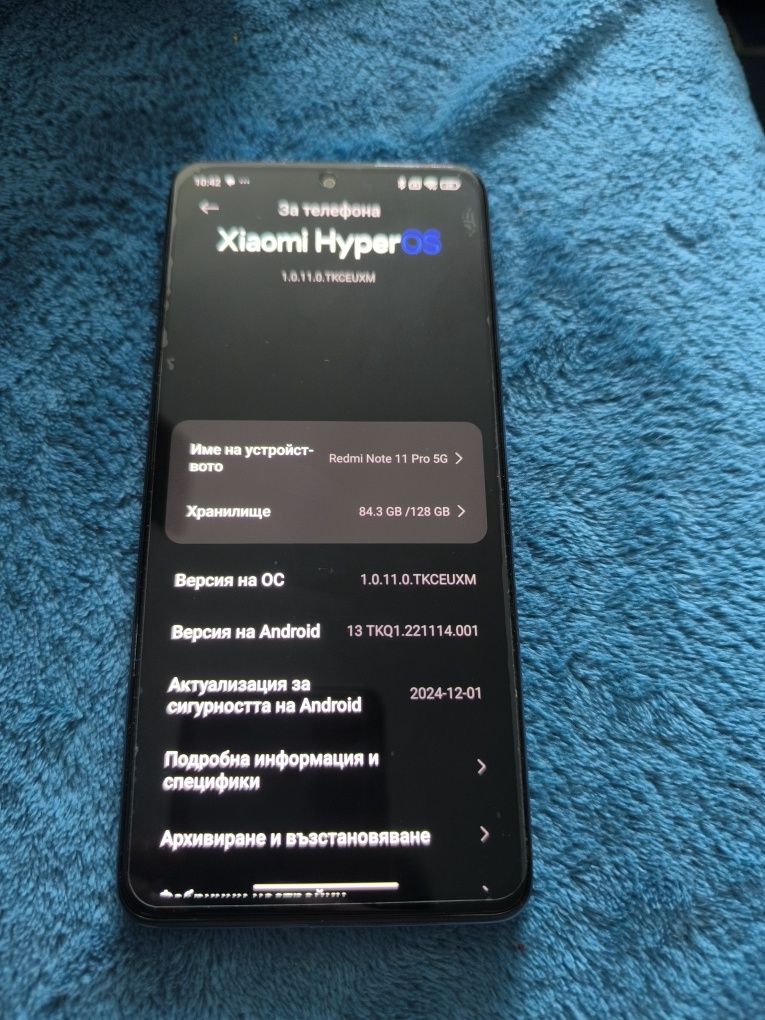 Redmi note 11 pro 5 G