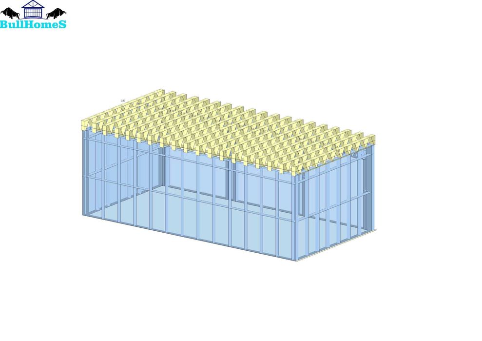 Къща,Бунгало,Преместваема къща,Сглобяеми къщи,Модулни,Жилищни-32м²