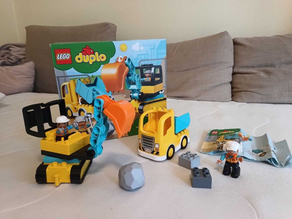 Lego Duplo Камион и екскаватор 10931 Truck and Tracked Excavator