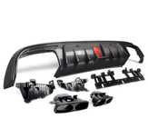 Difuzor Bara Spate Ornamente Evacuare AMG Mercedes C Class W205 C63