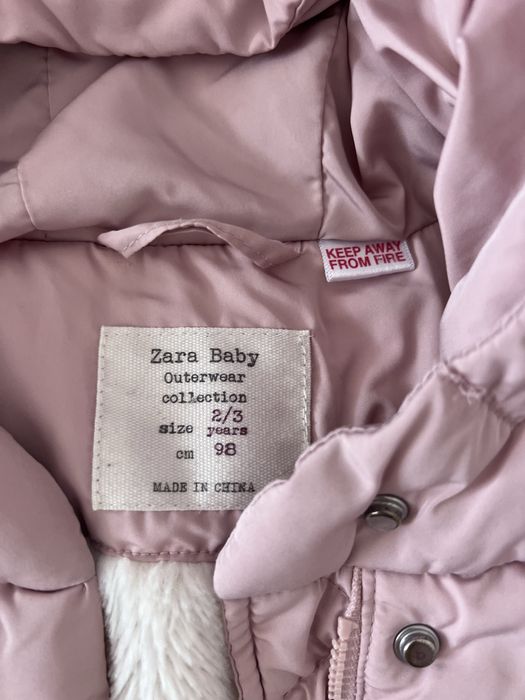 Зимни якета ZARA момиче