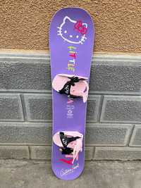 placa noua copii snowboard hello kitty L125