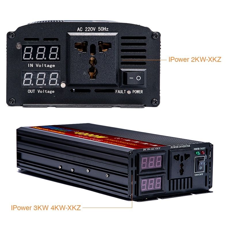 Инвертор от 12 на 220волта ПЪЛНА СИНУСОИДА 3000w,4000w,5000w