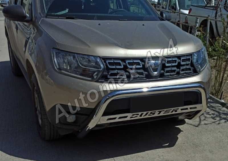 Bullbar inox personalizat Dacia Duster II 2018-prezent