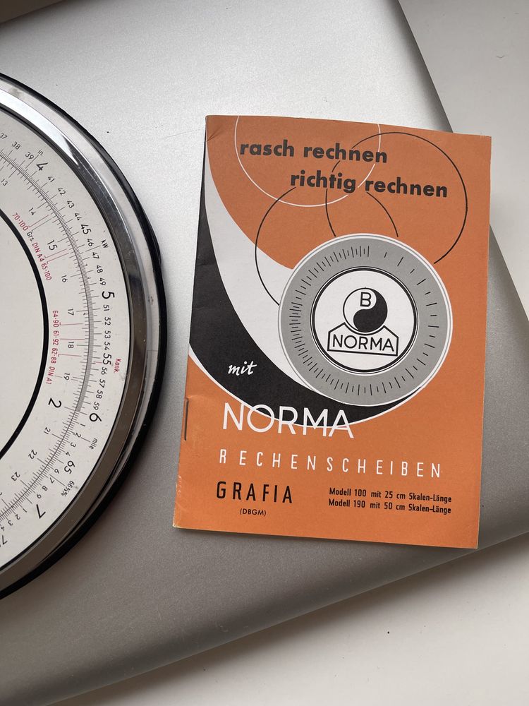 Norma Grafia 190 - calculator circular