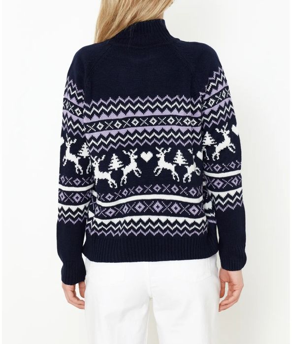 Pulover tricotat iarna / Craciun