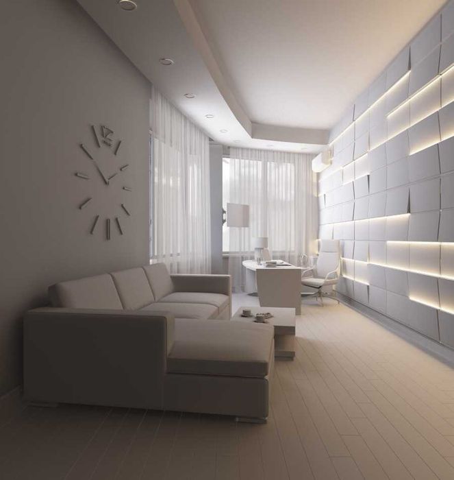 Декоративни 3D панели - 3д гипсови пана, стенни облицовки 0073