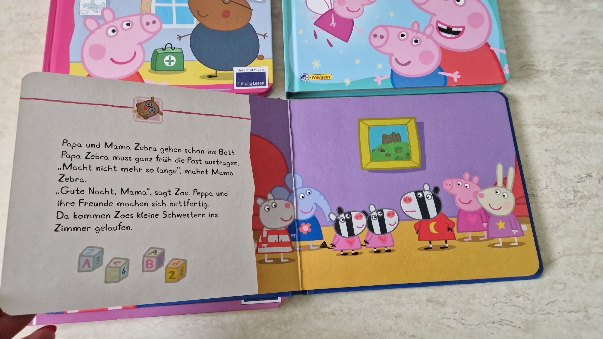 Cărți copii in limba germană Peppa Pig