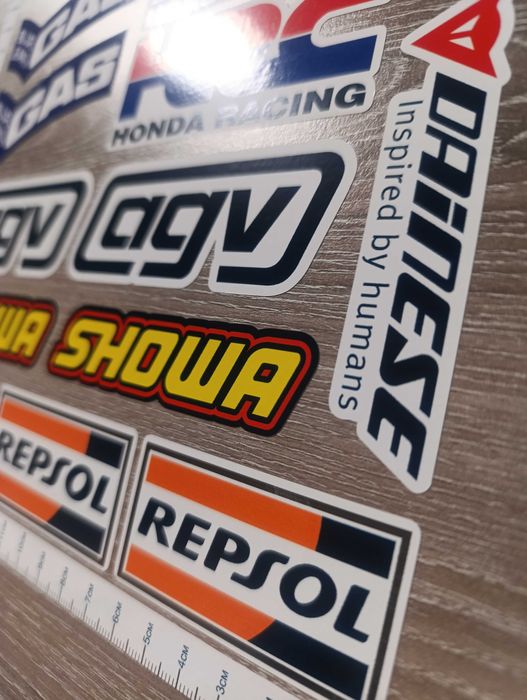 Стикери за ХОНДА Honda Alpinestars GRC AGV Showa и др.