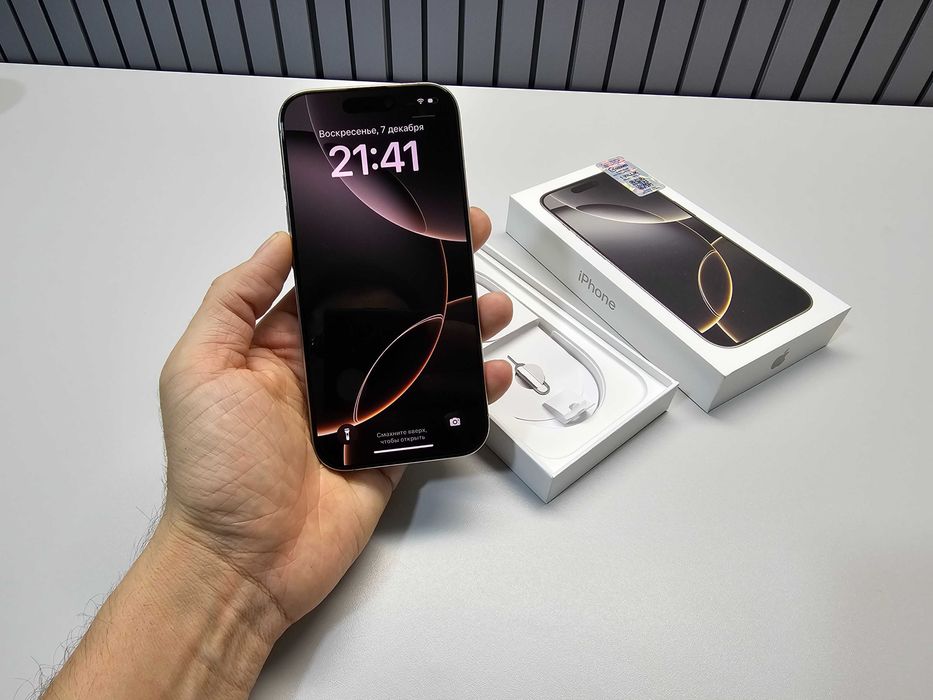 ПРОДАМ iPhone 16 PRO (128GB) Natural / SIM. Практический НОВОЕ 100%