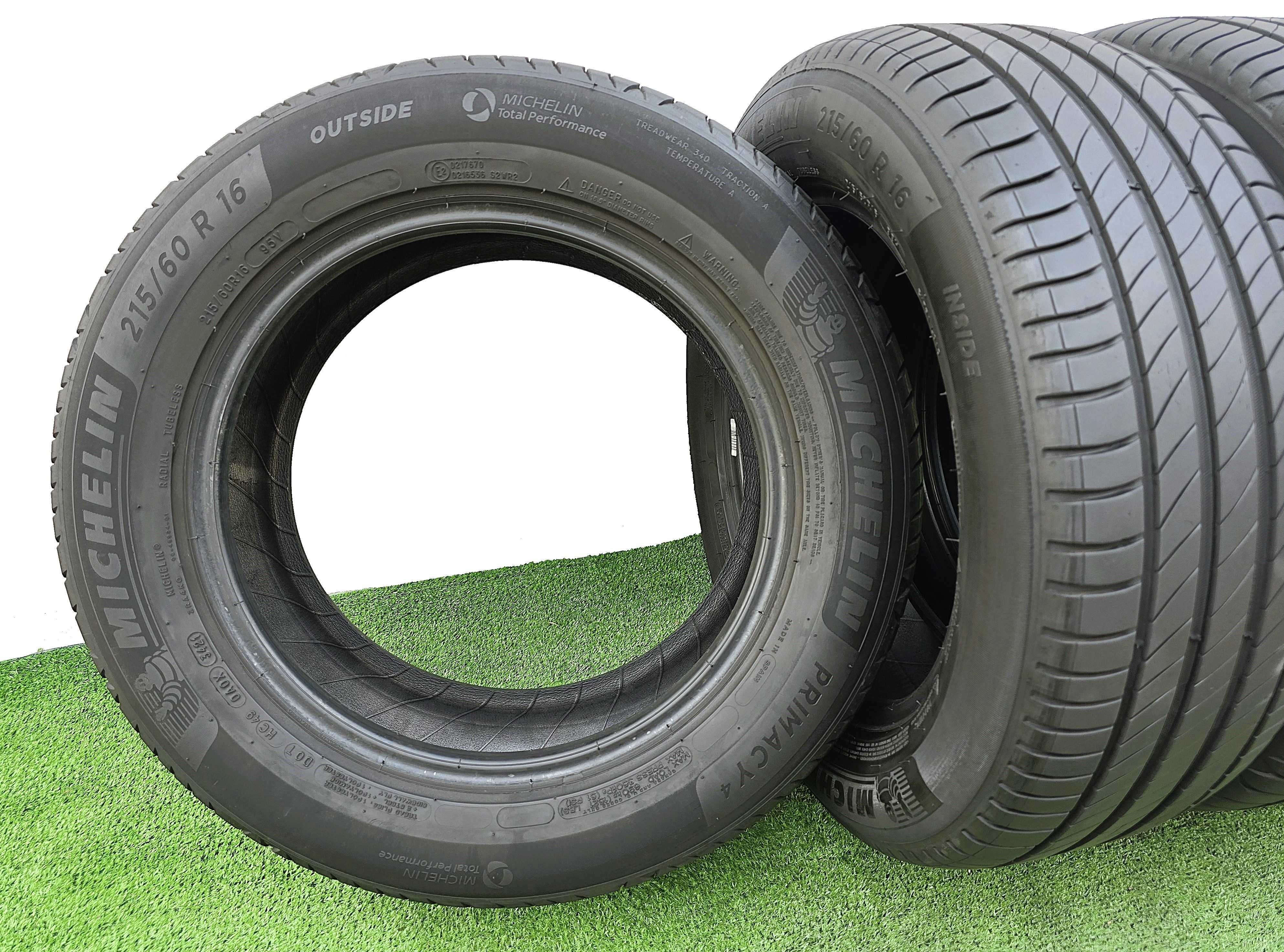 4бр. 215/60/16 MICHELIN Primacy 4- летни