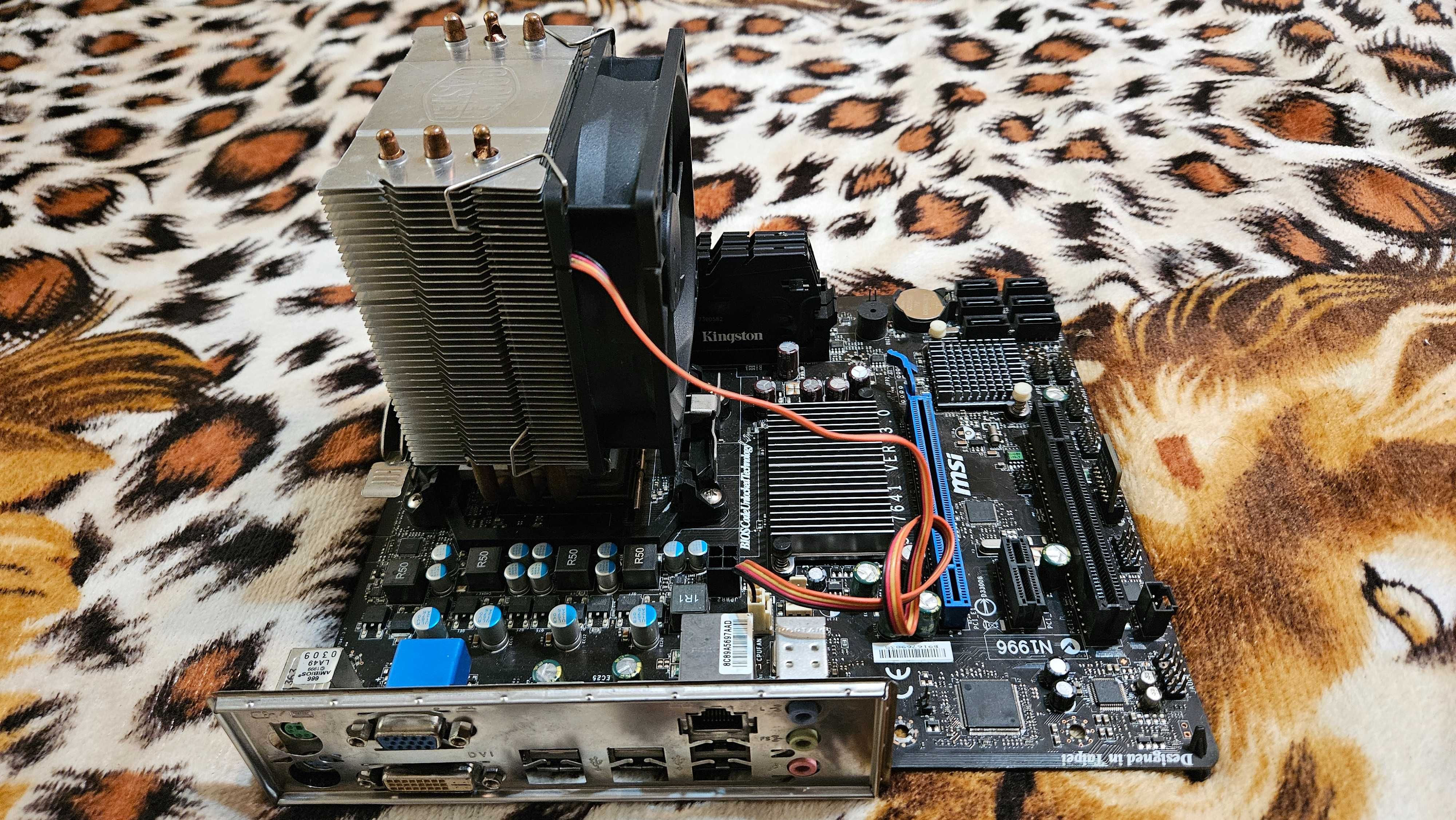 MSI 7641 + procesor AMD FX-6300 + Cooler Master + 16GB RAM DDR3
