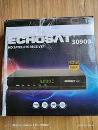 Receptor digital satelit Echosat 30900,nou,telecomanda.