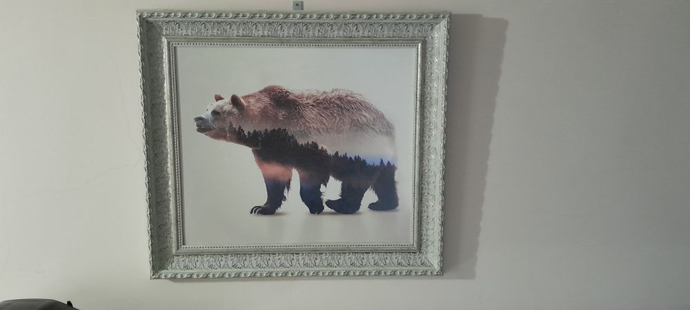 Kartinka  Sipanli xonaga yoki ofes uchun kurtoy bezak