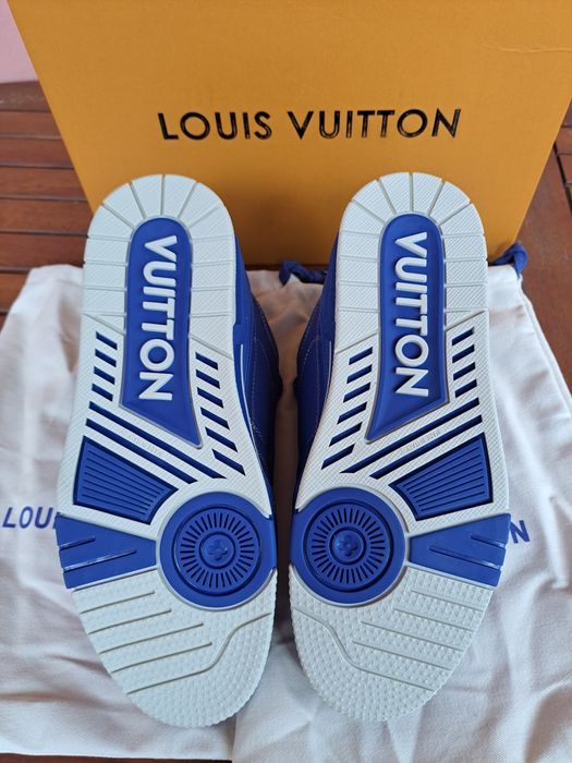 Louis vuitton skate blue