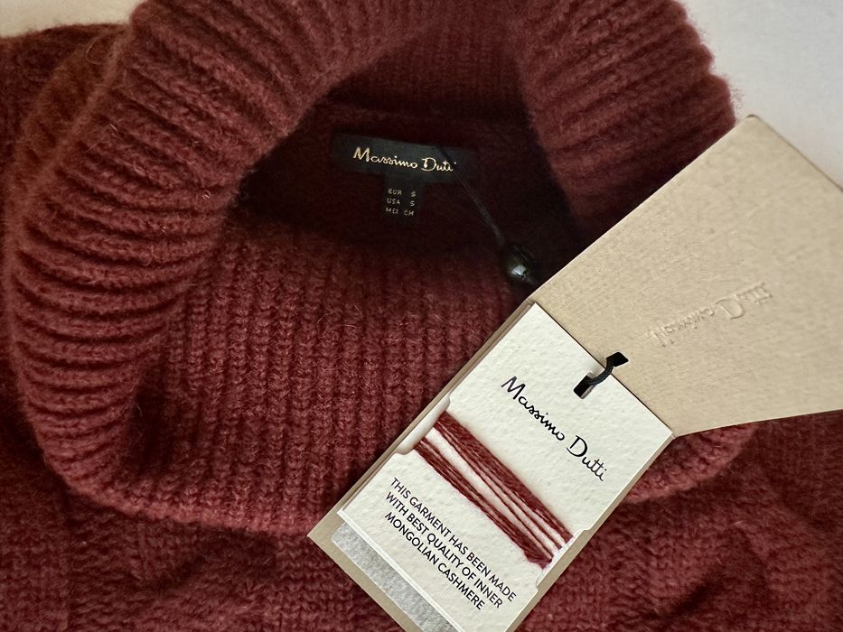 Пуловер Massimo Dutti с кашмир