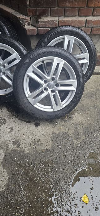 Jante Audi A4,  A6, impecabile ,17inch anvelope iarna
