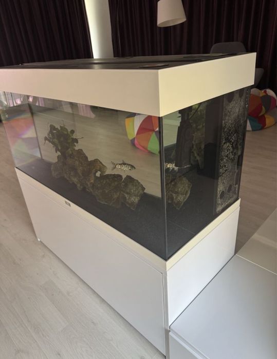 Acvariu Juwel Rio 180, alb plus stand