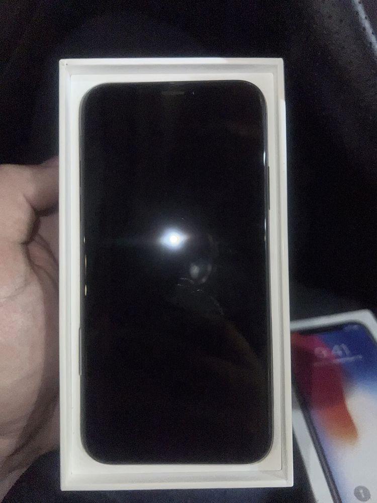 iPhone X black 64Gb