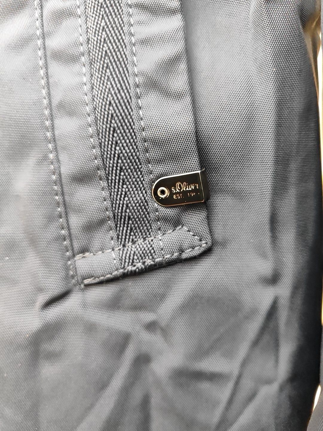 Ново мъжко палто S`Oliver black label navy/dark blue - L размер