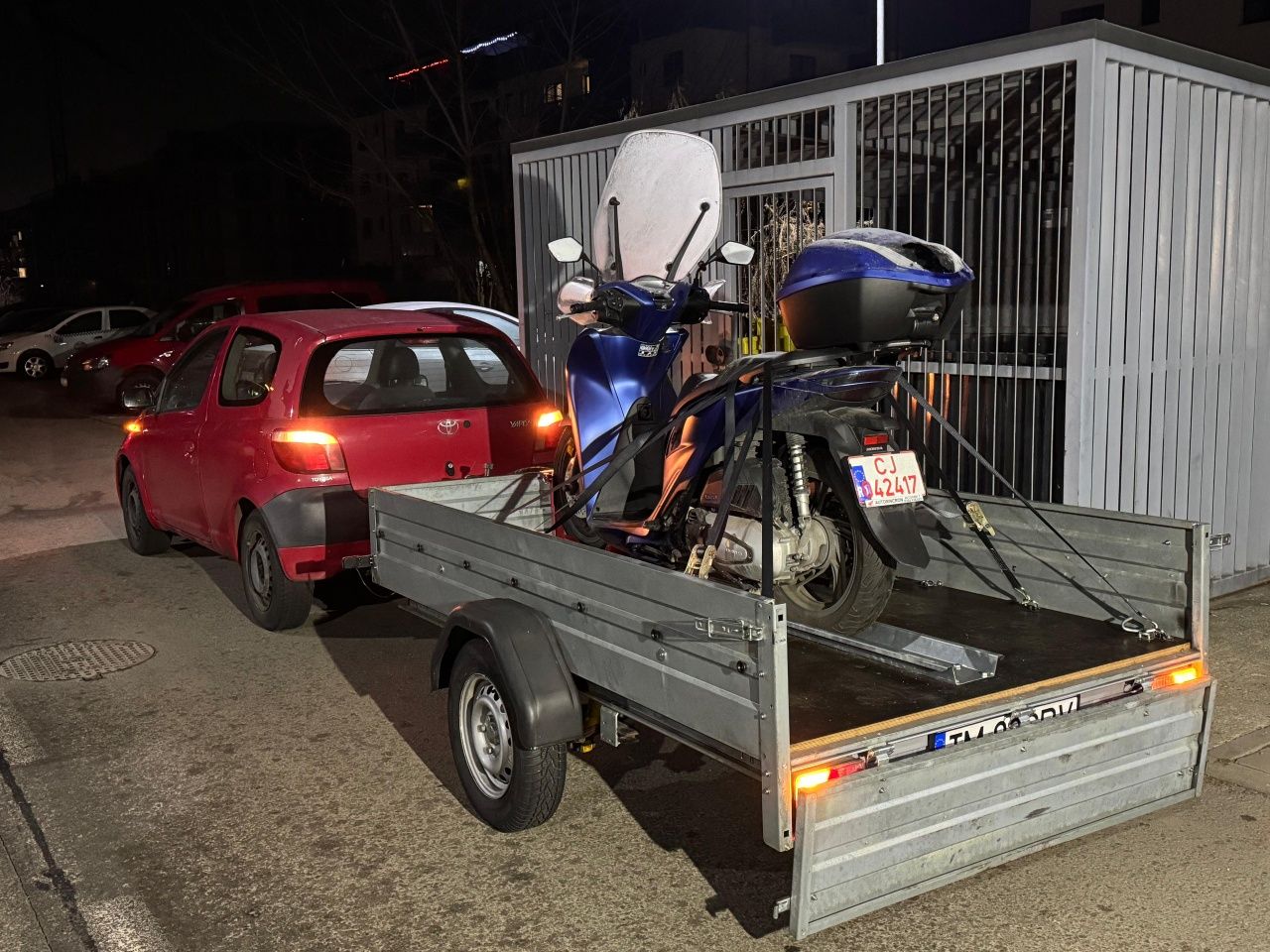 Transport moto - atv - transport diverse remorca 750 kg