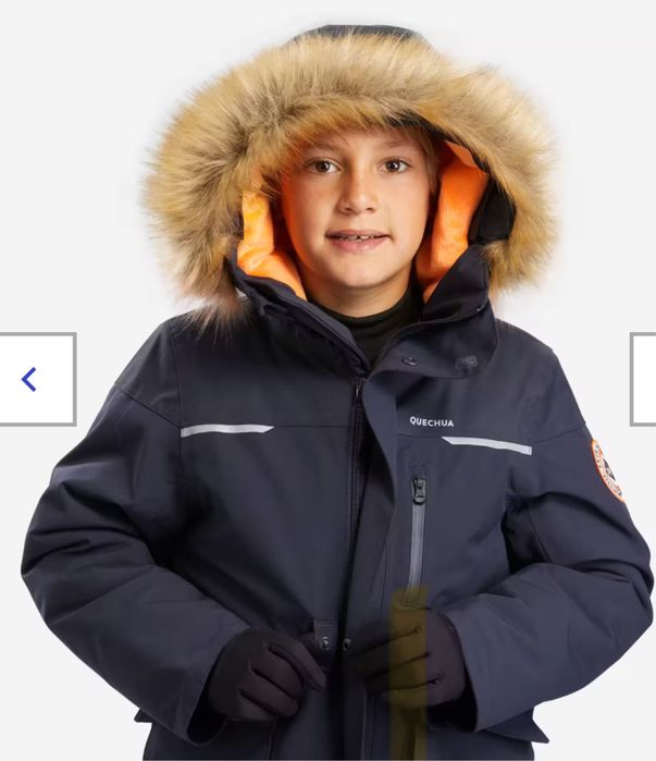 Geaca impermeabila Quechua Parka copii 12-13 ani, 151-160 cm