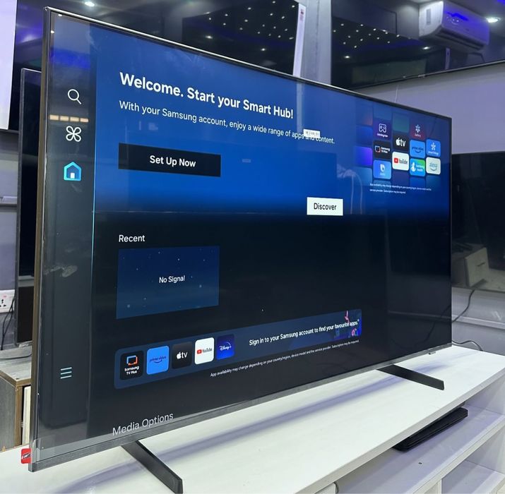 Телевизор Samsung DU7100, 50’’ Crystal UHD, 4K Smart TV Pur Color