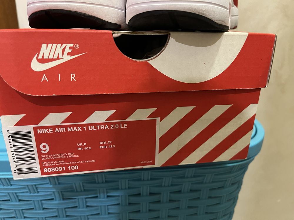 Маратонки Nike Air Max Day 1 Ultra 2 LE Air Jordan Federer Running