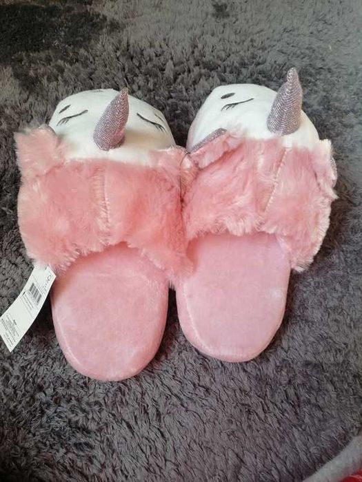 Papuci de casa unicorn noi